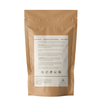 radiant aura blend - soilon tea bags