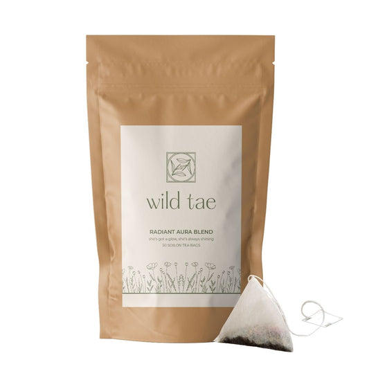 radiant aura blend - soilon tea bags