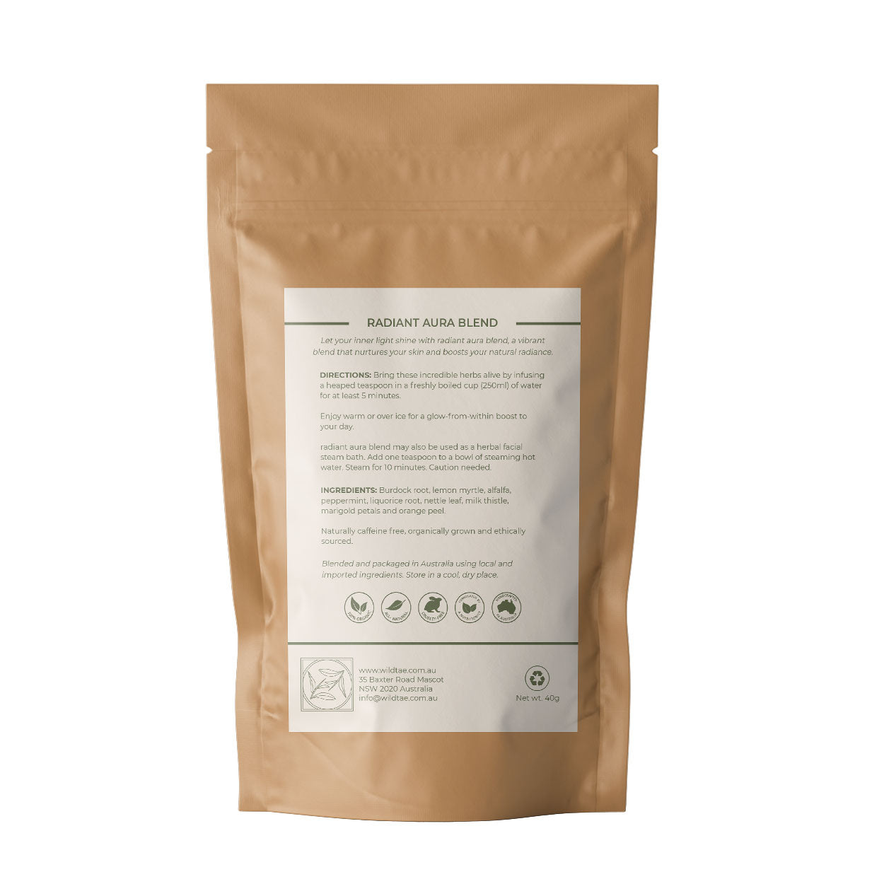 radiant aura blend